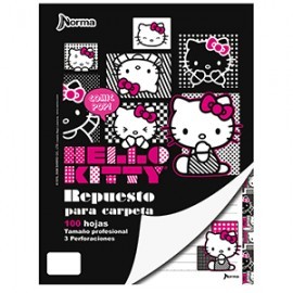 HOJAS DE REPUESTO PROFESIONAL HELLO KITTY