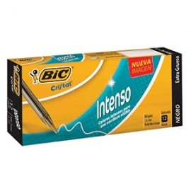 BOLIGRAFO BIC CRISTAL BOLD 1.6 NEGRO CAJA/12