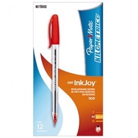 BOLIGRAFO KILOMETRICO 100 ROJO PAQ/12