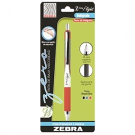 BOLIGRAFO Z GRIP FLIGHT ROJO 1 PZA