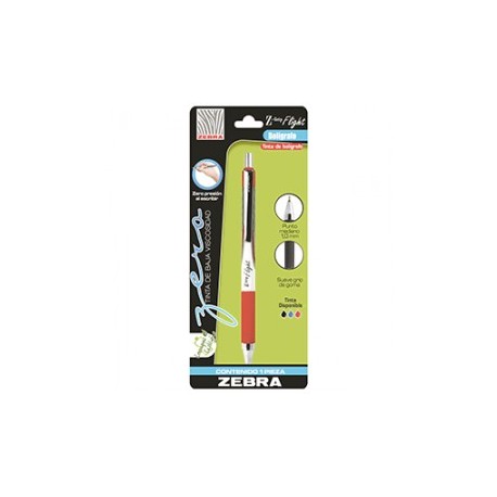 BOLIGRAFO Z GRIP FLIGHT ROJO 1 PZA