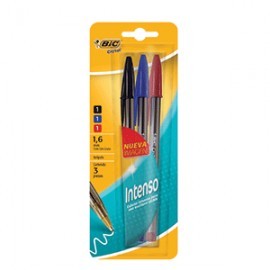 BOLIGRAFO BIC CRISTAL BOLD COLORES...