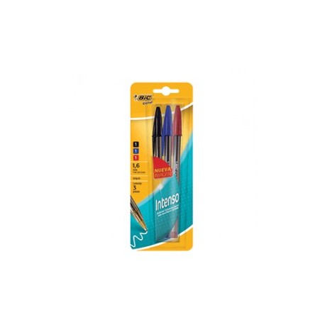 BOLIGRAFO BIC CRISTAL BOLD COLORES...