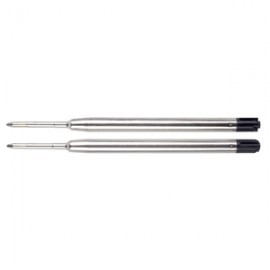 REPUESTO P/ROLLERBALL TIPO PARKER NEGRO PAQ/2