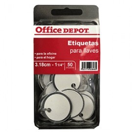 ETIQUETA CIRCULARES PARA LLAVES 3.18MM CON...