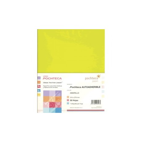 PAPEL AUTOADHERIBLE POCHTECA CARTA...