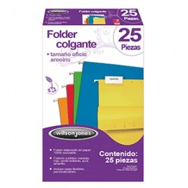 FOLDER COLGANTE WILSON JONES OFICIO...