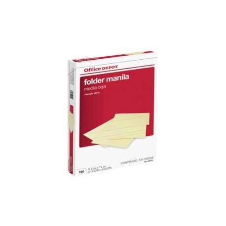 FOLDER OFICIO OFFICE DEPOT MANILA CON 100...