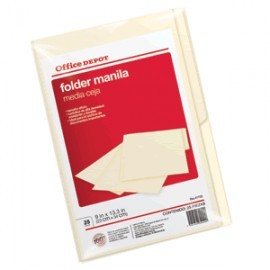 FOLDER OFICIO OFFICE DEPOT MANILA CON 25...