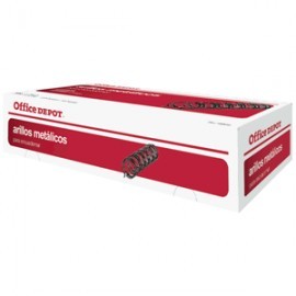 CAJA DE ARILLO METALICO OFFICE DEPOT 3/8...