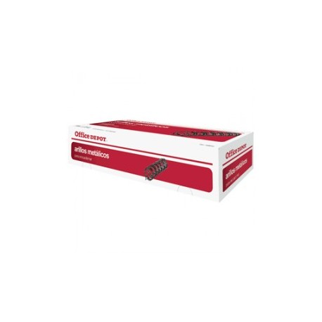 CAJA DE ARILLO METALICO OFFICE DEPOT 1/2...