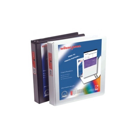 CARPETA ARILLO D WILSON JONES CARTA NEGRA