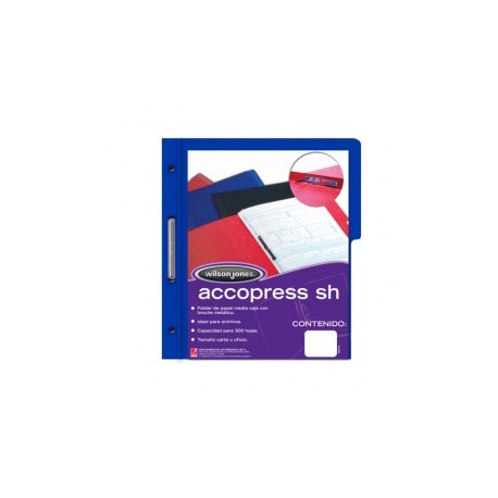 CARPETA CON BROCHE ACO CARTA AZUL CON 5...