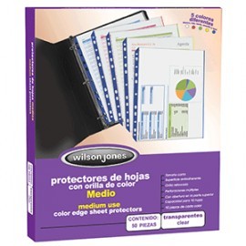 PROTECTOR DE HOJAS WILSON JONES COLOR 50...