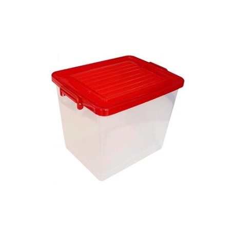 CAJA DE PLASTICO EUROPLAST LEO CON TAPA 33...