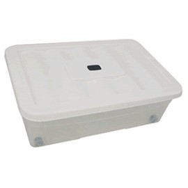 CAJA EUROPLAST ERICK CON RUEDAS TAPA BLANCA