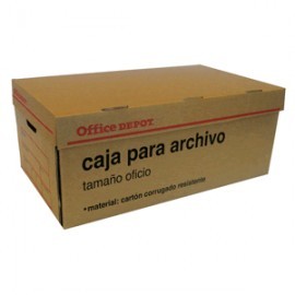 CAJA PARA ARCHIVO OFFICE DEPOT KRAFT OFICIO