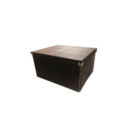 CAJA PARA ARCHIVO RIHAN PLEGABLE MEGA NEGRA