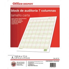 BLOCK AUDITORIA OFFICE DEPOT