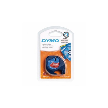 CINTA DYMO P/ROTULADOR LETRATAG NEGRO/BLANCO