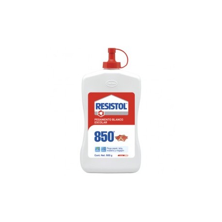 PEGAMENTO BLANCO RESISTOL 850 FRASCO 500...