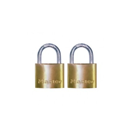 CANDADO MASTER LOCK DE LATON MEDIANO TWIN...