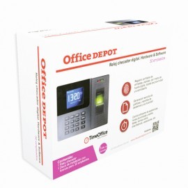 RELOJ CHECADOR OFFICE DEPOT 30 EMPLEADOS