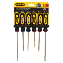 DESARMADORES STANLEY CON RACK PAQUETE CON...