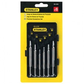 DESARMADOR DE PRECISION STANLEY 6 PIEZAS