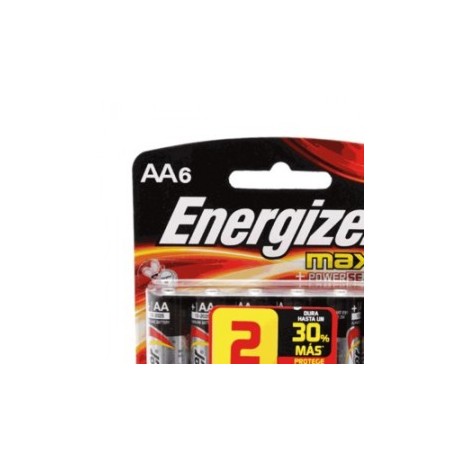 PILA ENERGIZER MAX AA PAQUETE CON 4