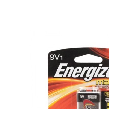 PILA ENERGIZER MAX 9V BLISTER 1 PIEZA