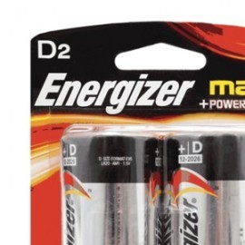 PILA ENERGIZER MAX D BLISTER CON 2 PIEZAS