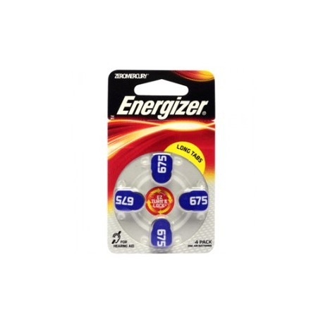 PILA ENERGIZER AUDITIVA ZINC-AIRE 675