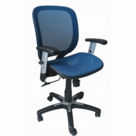 SILLA SECRETARIAL AZUL NAVAL