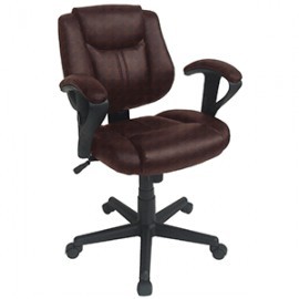 SILLA TIPO PIEL RED TOP SECRETARIAL SEUL CAFE