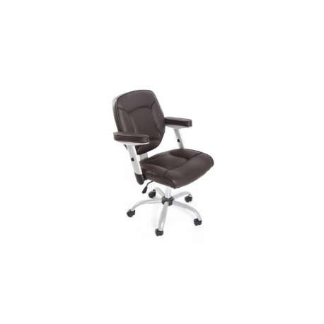 SILLA TIPO PIEL RED TOP SECRETARIAL CHOCOLATE