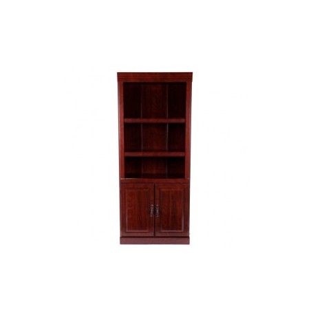 LIBRERO SAUDER CHERRY CON PUERTAS