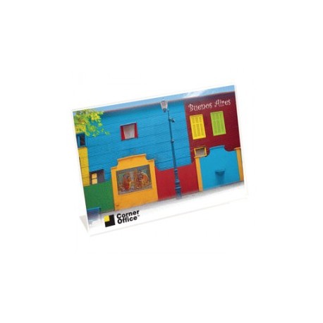 MARCO OFFICE DEPOT DE ACRILICO HORIZONTAL 6X4