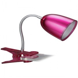 LAMPARA AMERICAN LIGHTING DE CLIP LED 3W ROJA