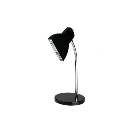 LAMPARA BASE PANT PLANA LED NEGRA