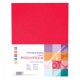 PAPEL BRIGHT RED NEON CARTA CON 100 HOJAS...