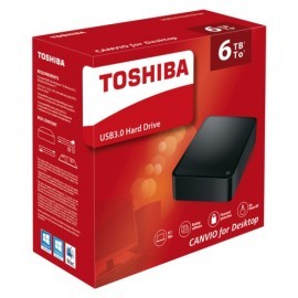 DISCO DURO TOSHIBA EXTERNO 6 TB DESKTOP NEGRO