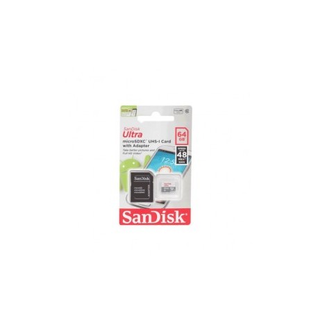 MICRO SD SANDISK 64GB DQL CLASE 10 30MB/S...