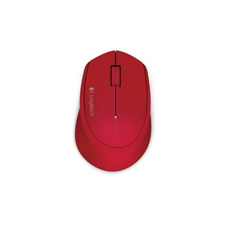 MOUSE INALAMBRICO LOGITECH OPTICO M280 ROJO