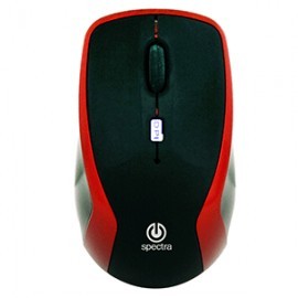 MOUSE INALAMBRICO SPECTRA AJUSTABLE NEGRO...