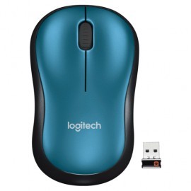 MOUSE INALAMBRICO LOGITECH M185 ROJO