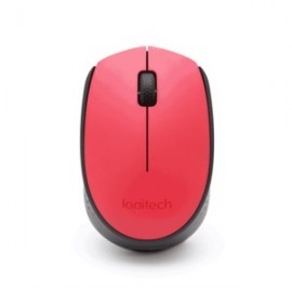 MOUSE INALAMBRICO LOGITECH M170 ROJO