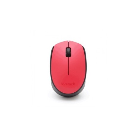 MOUSE INALAMBRICO LOGITECH M170 ROJO