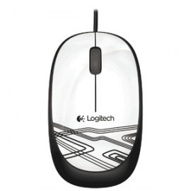 MOUSE ALAMBRICO LOGITECH M105 BLANCO OPTICO