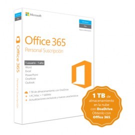 OFFICE365 MICROSOFT PERSONAL NUEVO EMPAQUE